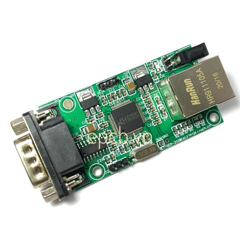 Mạch chuyển đổi 1 cổng RS232 sang Ethernet