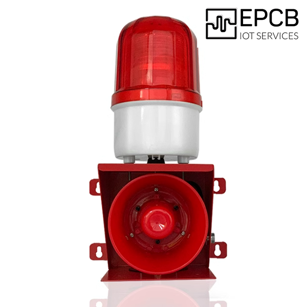 Thiết bị báo động âm thanh ánh sáng giọng nói - còi cứu hỏa ngoài trời ED-JR-SG04