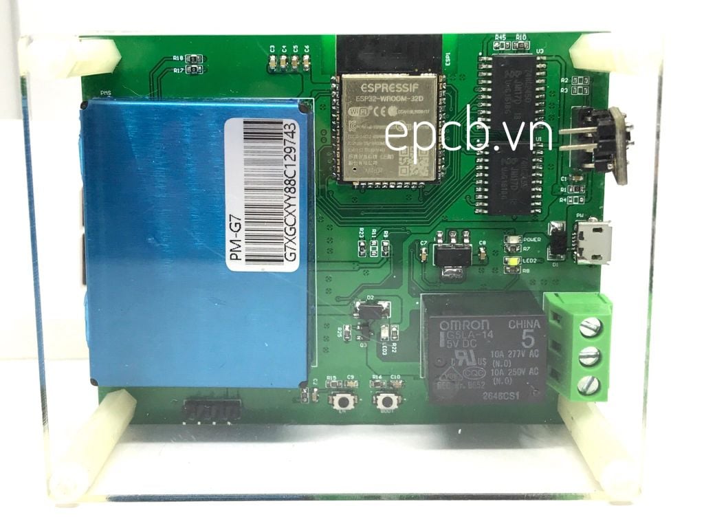 Thiết bị đo chất lượng không khí, bụi mịn PM2.5 kết nối Apple Home Kit