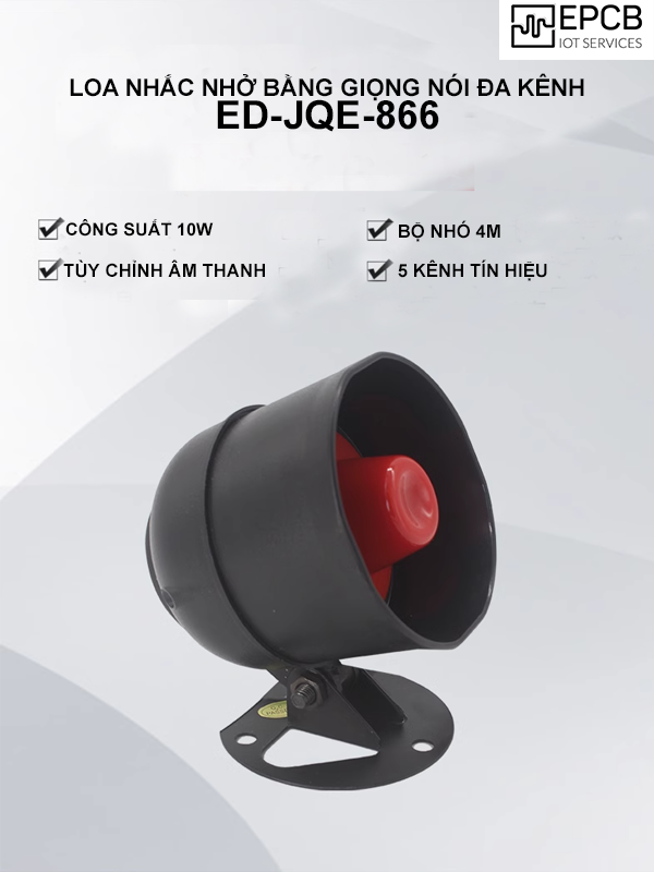 Loa nhắc nhở bằng giọng nói đa kênh ED-JQE-866