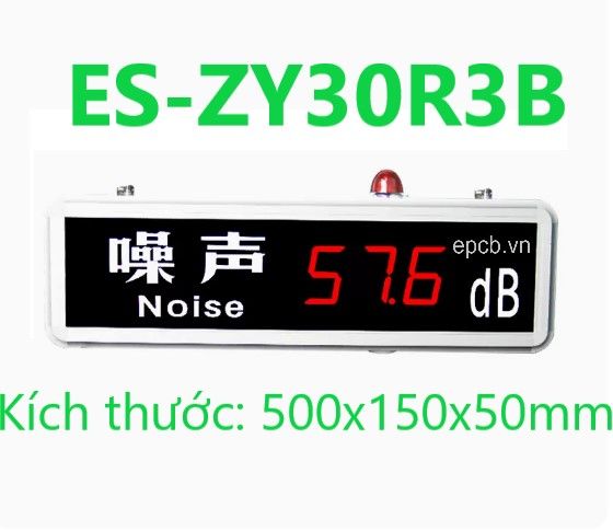 Đồng hồ Led đo độ ồn tích hợp cảnh báo ES-ZY818