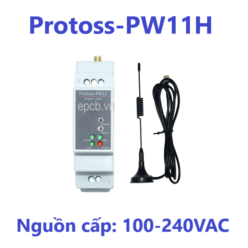 Bộ chuyển đổi tín hiệu RS485 sang Wifi Protoss PW11