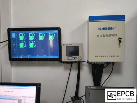 Hệ thống đo mức bồn đựng xăng dầu có màn hình hiển thị từ xa