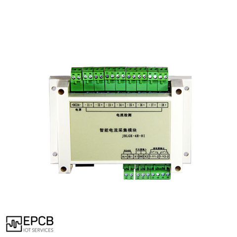 Module đo dòng và áp 8 kênh AC kết nối RS485 ED-JB-4R-8I