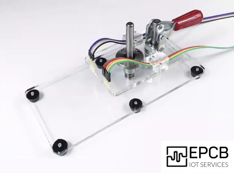 Bàn kẹp kiểm tra và nạp chương trình cho PCB