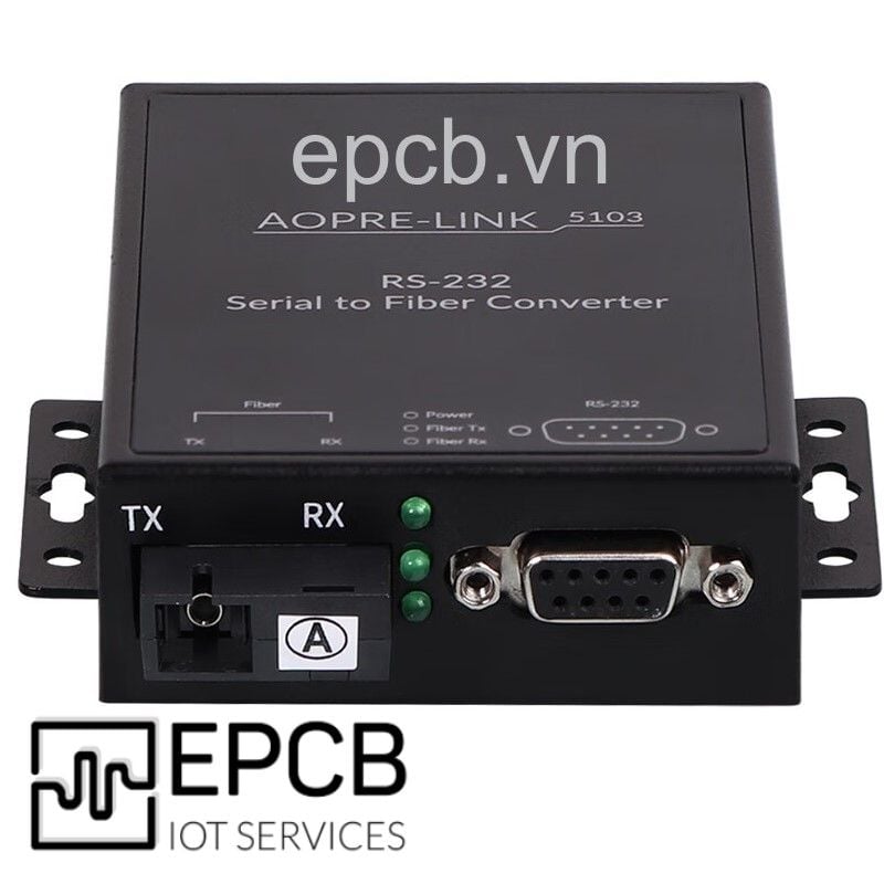  Bộ chuyển đổi RS232 sang Quang RS232-FIBER-LINK5103 