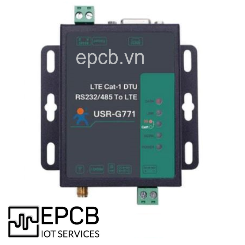 Bộ chuyển đổi RS485/232 sang mạng 4G LTE USR-G771-E