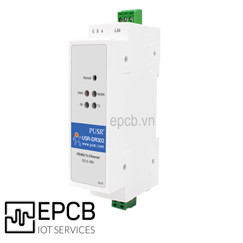 Bộ chuyển đổi RS485 sang Ethernet USR-DR302