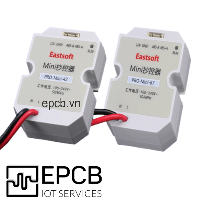  Bộ chuyển đổi RS485 sang Power-Line Communication 100-240VAC ES-PRO-MINI-PLC 