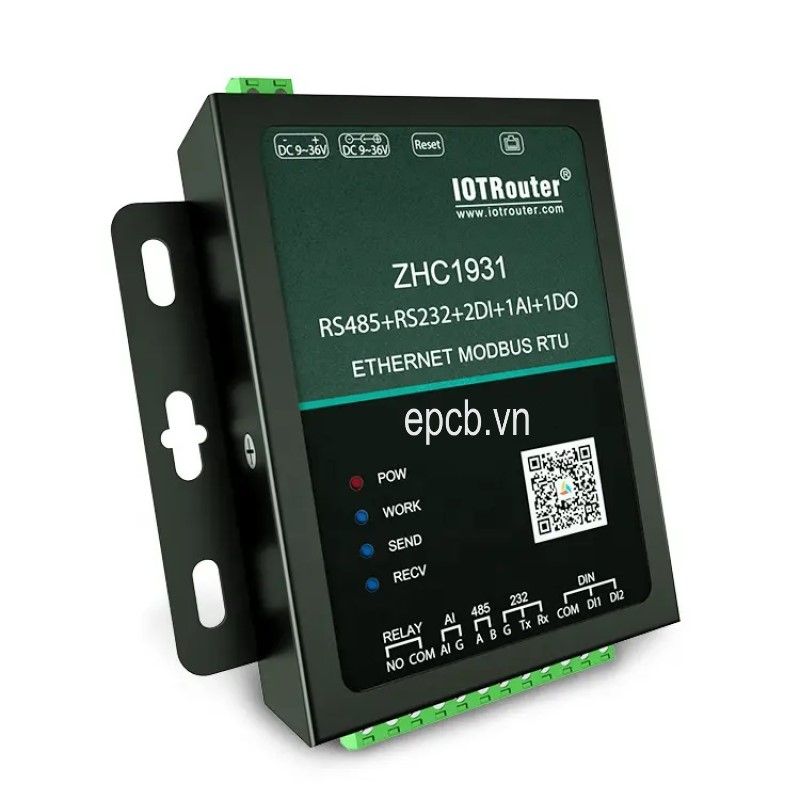 Bộ chuyển đổi RS485 sang Ethernet ZHC1931