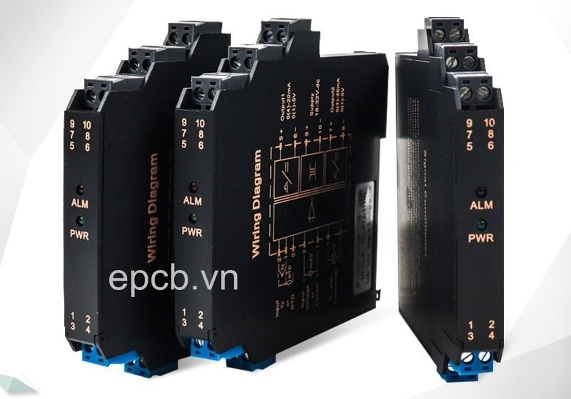 Bộ chuyển đổi cách ly tín hiệu 4-20mA | 0-5V | 0-10V 2 ngõ ra ( Isolate )