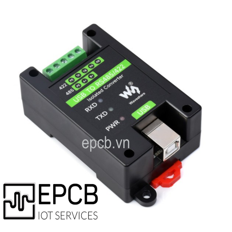  Bộ chuyển đổi Waveshare RS485 RS422 sang USB TTL 