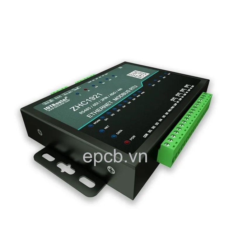 Bộ chuyển đổi IO AI RS485 sang Ethernet ZHC1921