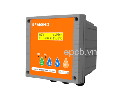 Bộ điều khiển giám sát nồng độ PH nước ES-PH-CONTROL-01 (RS485, 4-20mA, Relay, Alarm)