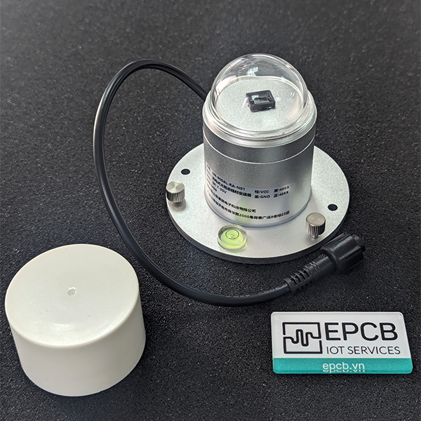 Cảm biến quang điện tổng bức xạ mặt trời RS485 ES-PR-300AL-RA