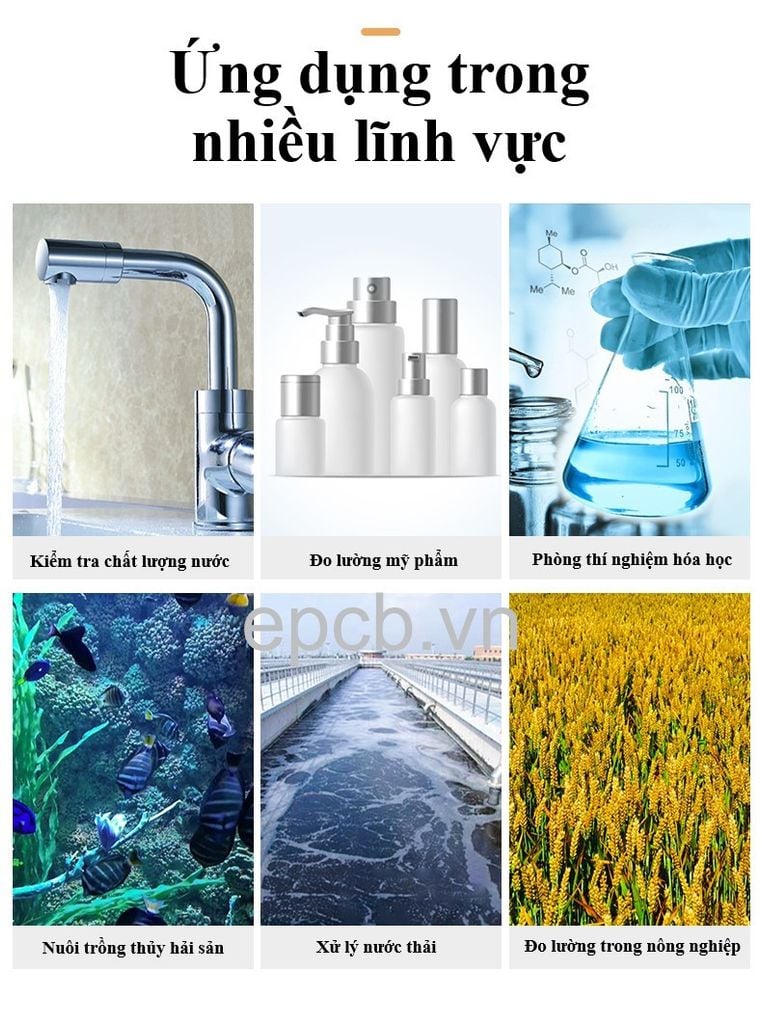 Máy đo cầm tay nồng độ PH của nước