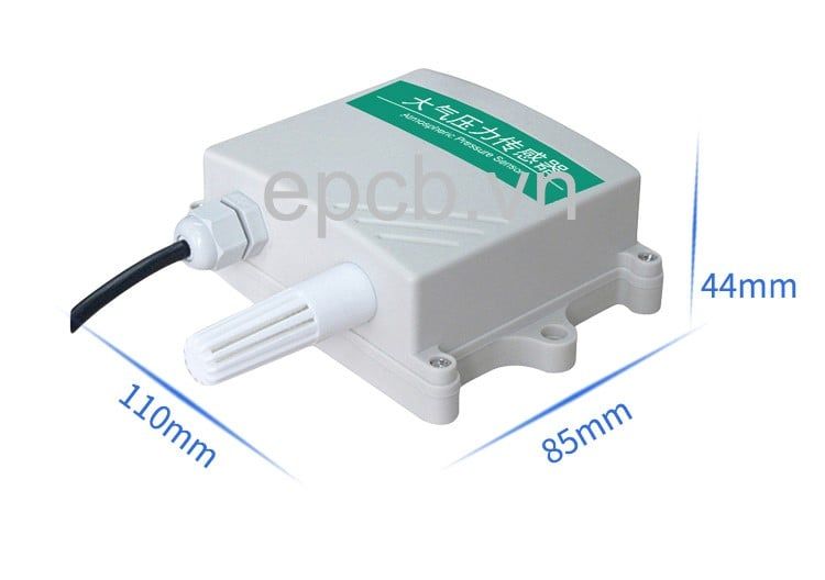 Cảm biến đo áp suất khí quyển ES-PRESSAIR-01 (RS485 Modbus RTU)