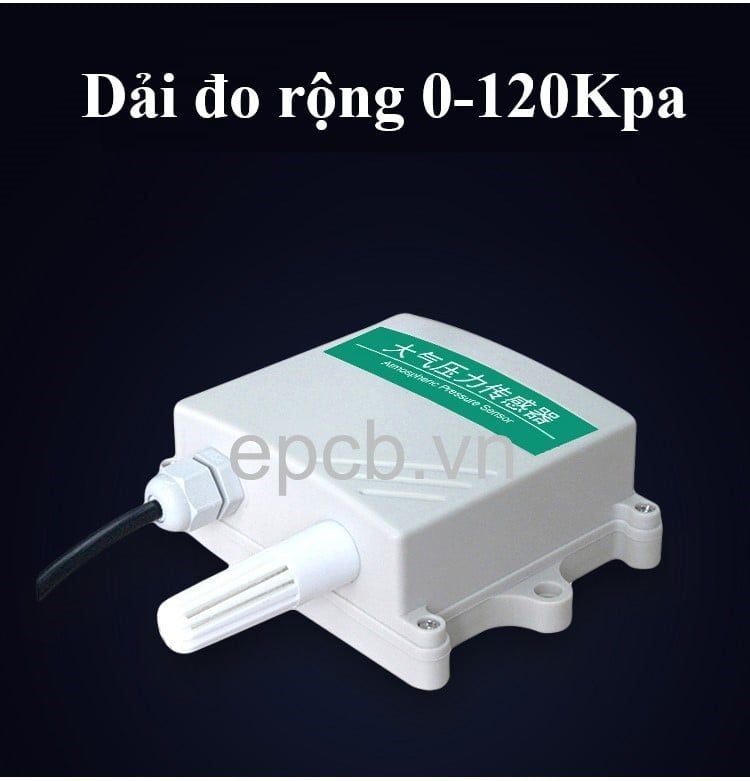 Cảm biến đo áp suất khí quyển ES-PRESSAIR-01 (RS485 Modbus RTU)