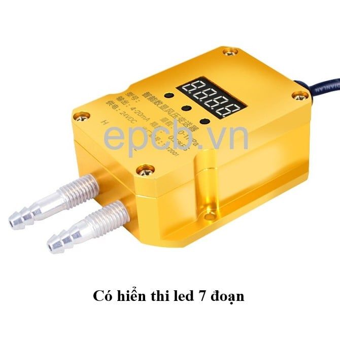 Cảm biến áp suất không khí vi sai ES-DPV-01 (4-20mA | 0-10mA | 0-5V | 1-5V)