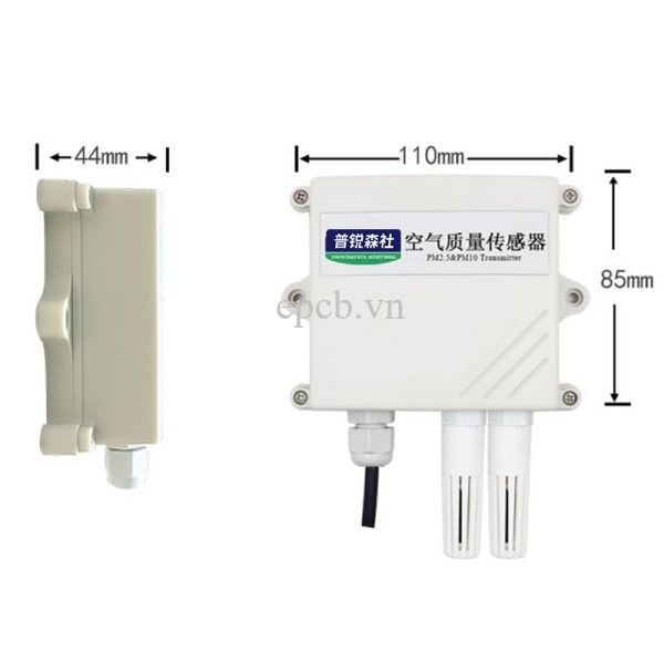 Cảm biến chất lượng không khí PM2.5 ES-AQ-PM-01 RS485 Modbus RTU