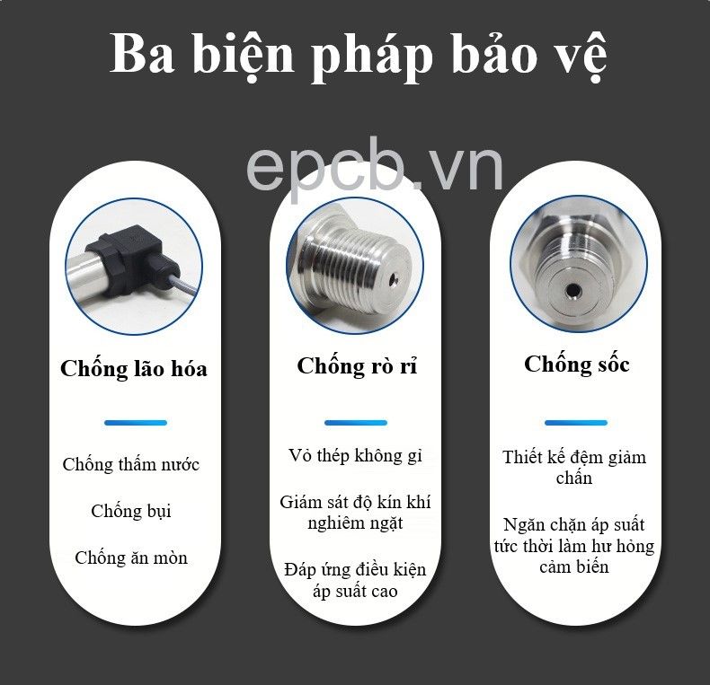 Cảm biến áp suất ES-PR-01 ngõ ra 4-20mA