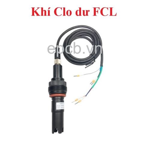 Cảm biến đầu dò đo khí clo dư FCL nước ES-FCL-WT-01 (RS485 & 4-20mA)