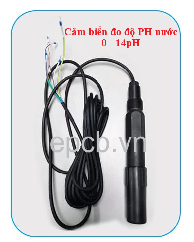 Cảm biến đầu đò đo độ PH nước ES-PH-WT-01 (RS485 & 4-20mA)