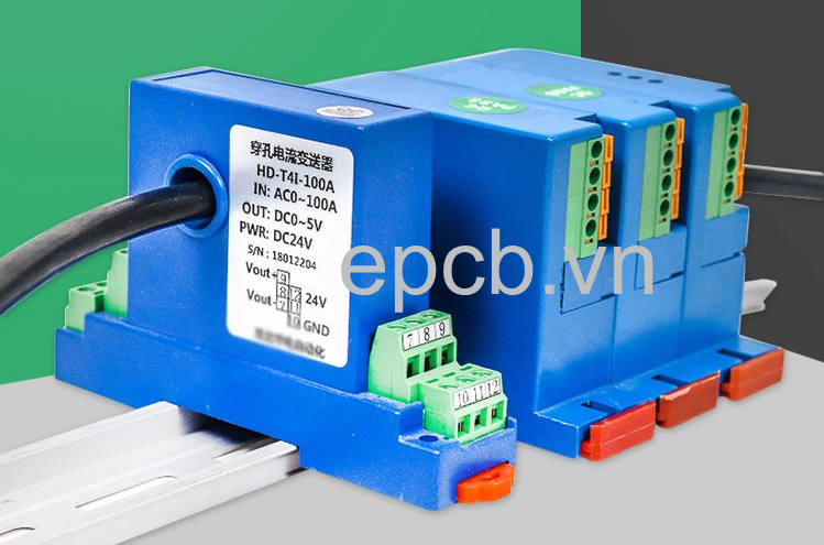 Bộ đo dòng điện xoay chiều AC ngõ ra 4-20mA | RS485