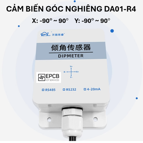 Cảm biến góc nghiêng 2 trục SD123-DA01-R4