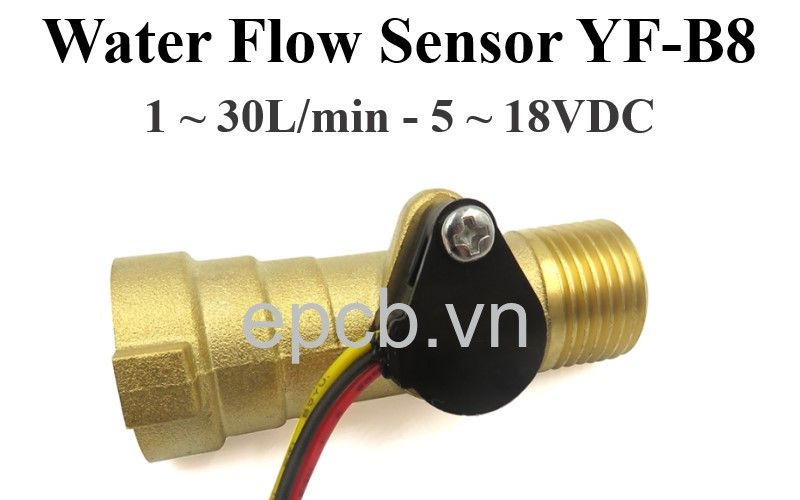 Cảm biến lưu lượng nước YF-B8