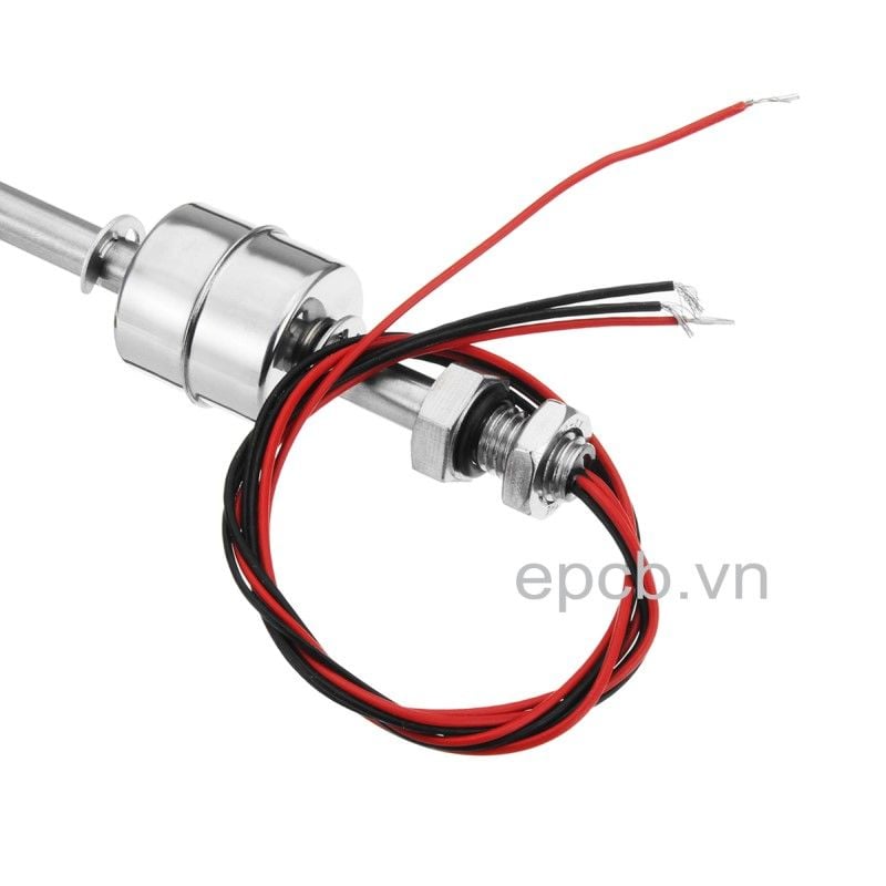 Cảm biến mức nước dạng phao thép không gỉ chịu nhiệt độ cao FL-01