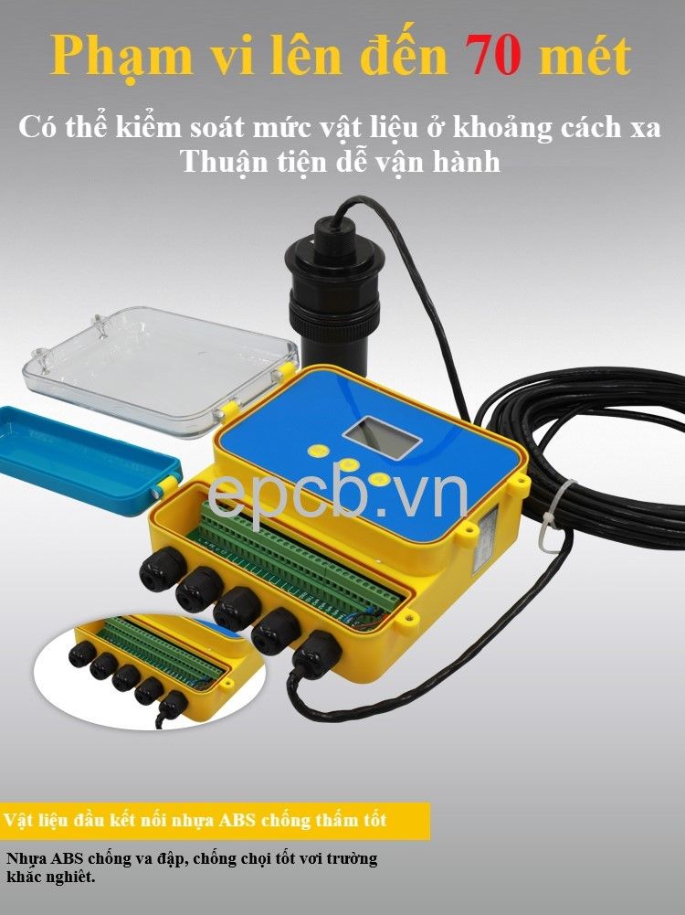 Cảm biến đo mức siêu âm ES-ULS-01 (Ultrasonic Level Sensor)