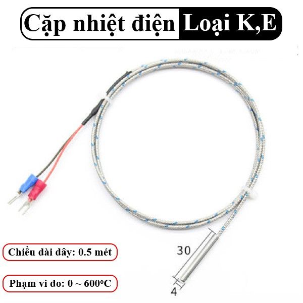 Cảm biến nhiệt độ cặp nhiệt điện loại K, E WRN-035