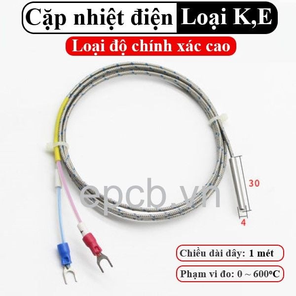 Cảm biến nhiệt độ cặp nhiệt điện loại K, E WRN-035