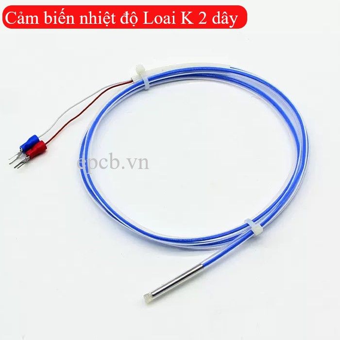 Cảm Biến Nhiệt Độ PT100 Loại K Bọc Teflon: Chống Thấm & Ăn Mòn