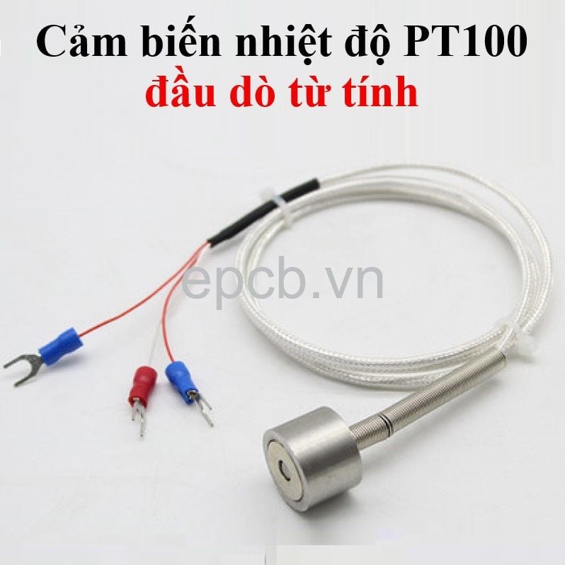 Cảm biến nhiệt độ PT100 đầu dò từ tính