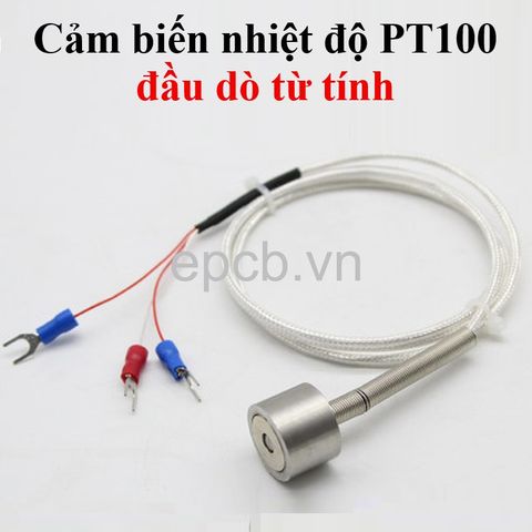 Cảm biến nhiệt độ PT100 đầu dò từ tính