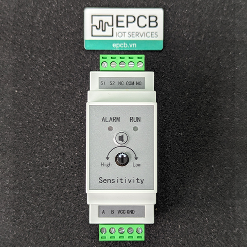 Bộ điều khiển phát hiện, cảnh báo rò rỉ nước ES-WDC-02 Water Leak (Relay + RS485)
