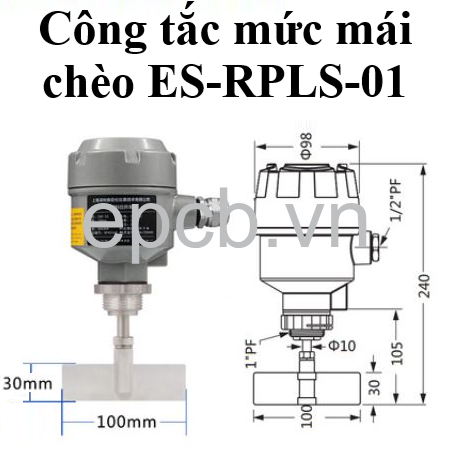 Công tắc mức mái chèo quay ES-RPLS (Rotary Paddle Level Switch)