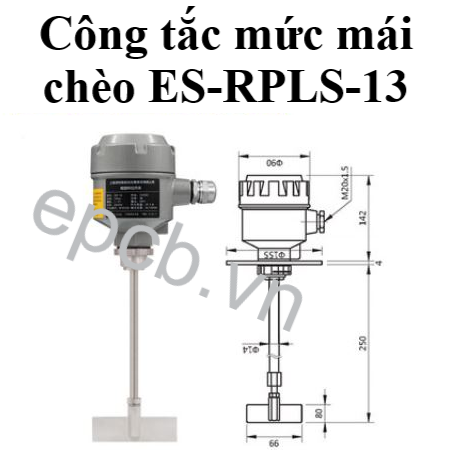 Công tắc mức mái chèo quay ES-RPLS (Rotary Paddle Level Switch)