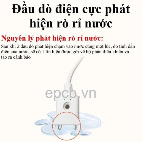 Đầu dò điện cực phát hiện rò rỉ nước TB-WD-02