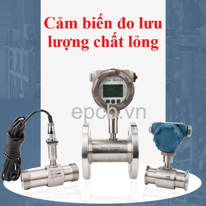  Đồng hồ đo lưu lượng chất lỏng có hiển thị LCD 