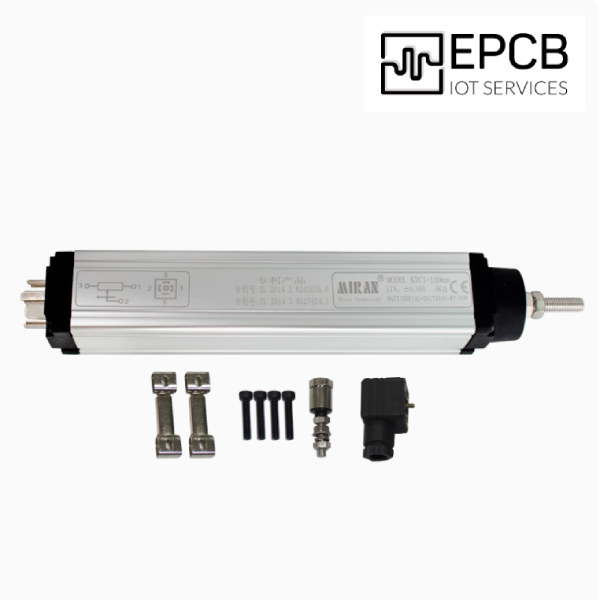 Cảm biến dịch chuyển chiết áp kiểu chữ nhật 1250mm KTC1/LWH