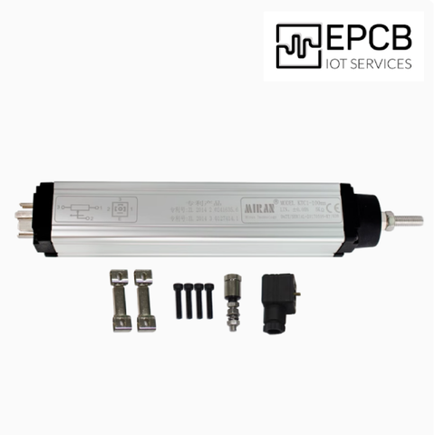Cảm biến dịch chuyển chiết áp kiểu chữ nhật 1250mm KTC1/LWH