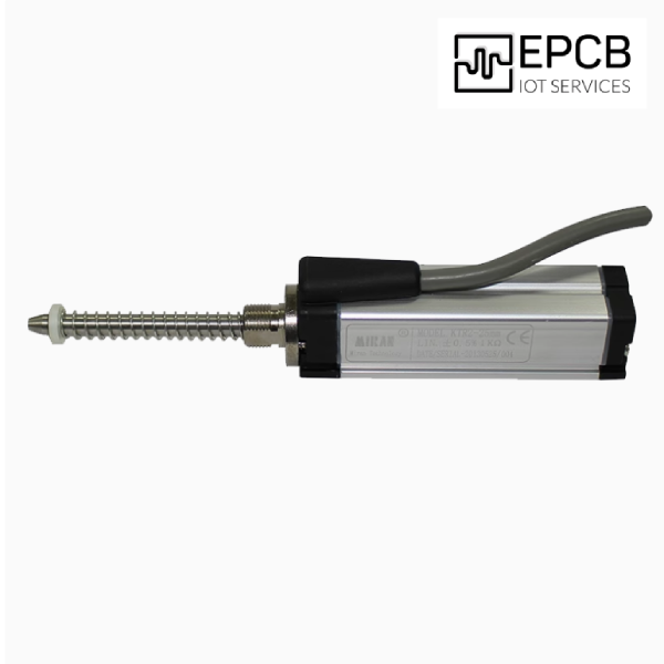 Cảm biến dịch chuyển chiết áp kiểu chữ nhật có lò xo 200mm KTR2