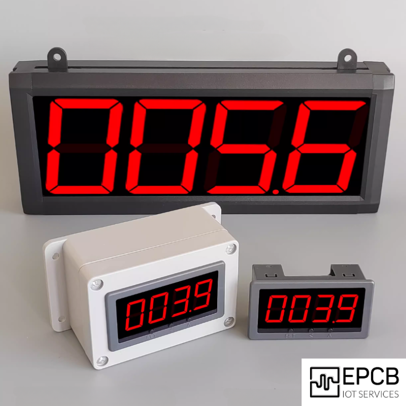  Đồng hồ LED đọc tín hiệu Analog 4-20mA 0-10V EA-ANALOG-01 
