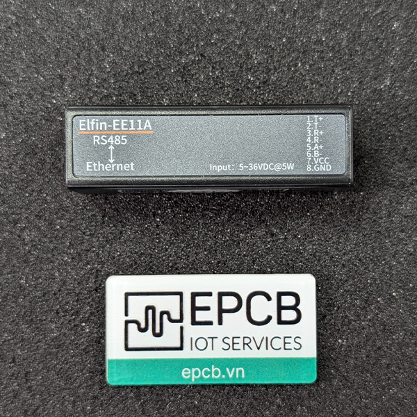 Bộ chuyển đổi kết nối mạng Ethernet sang RS485 Modbus RTU Elfin EE11