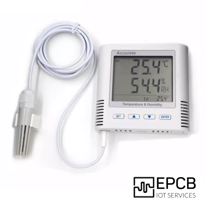 Đồng hồ hiển thị nhiệt độ độ ẩm RS485 có ngõ ra Relay ES-TH11