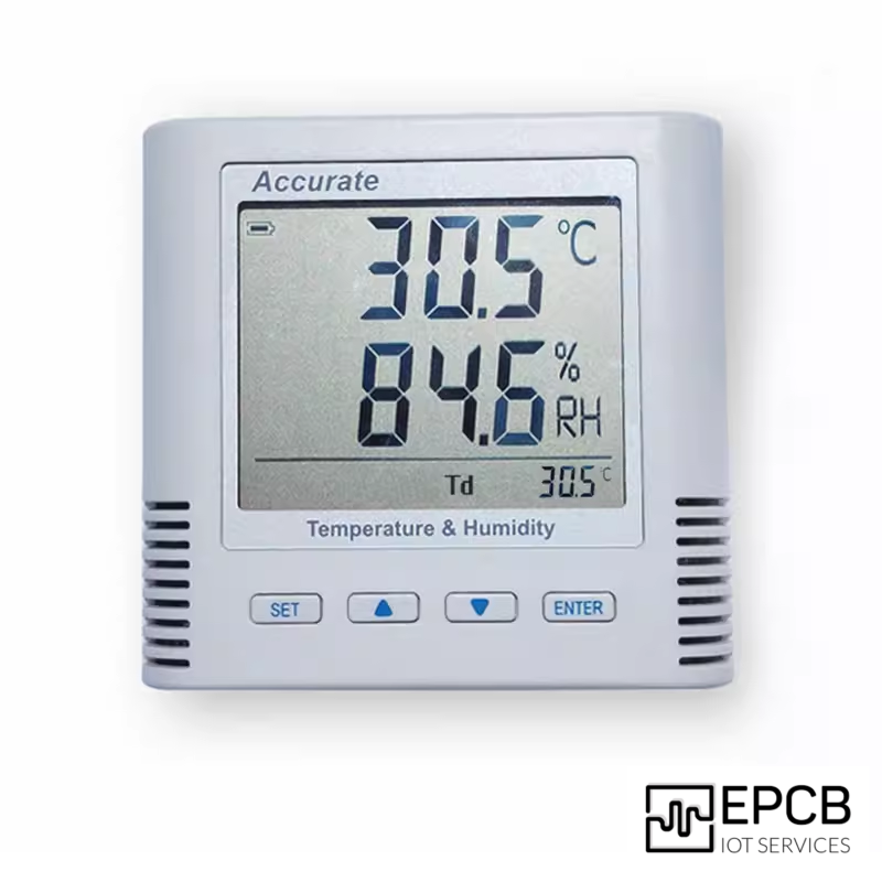 Đồng hồ hiển thị nhiệt độ độ ẩm RS485 có ngõ ra Relay ES-TH11