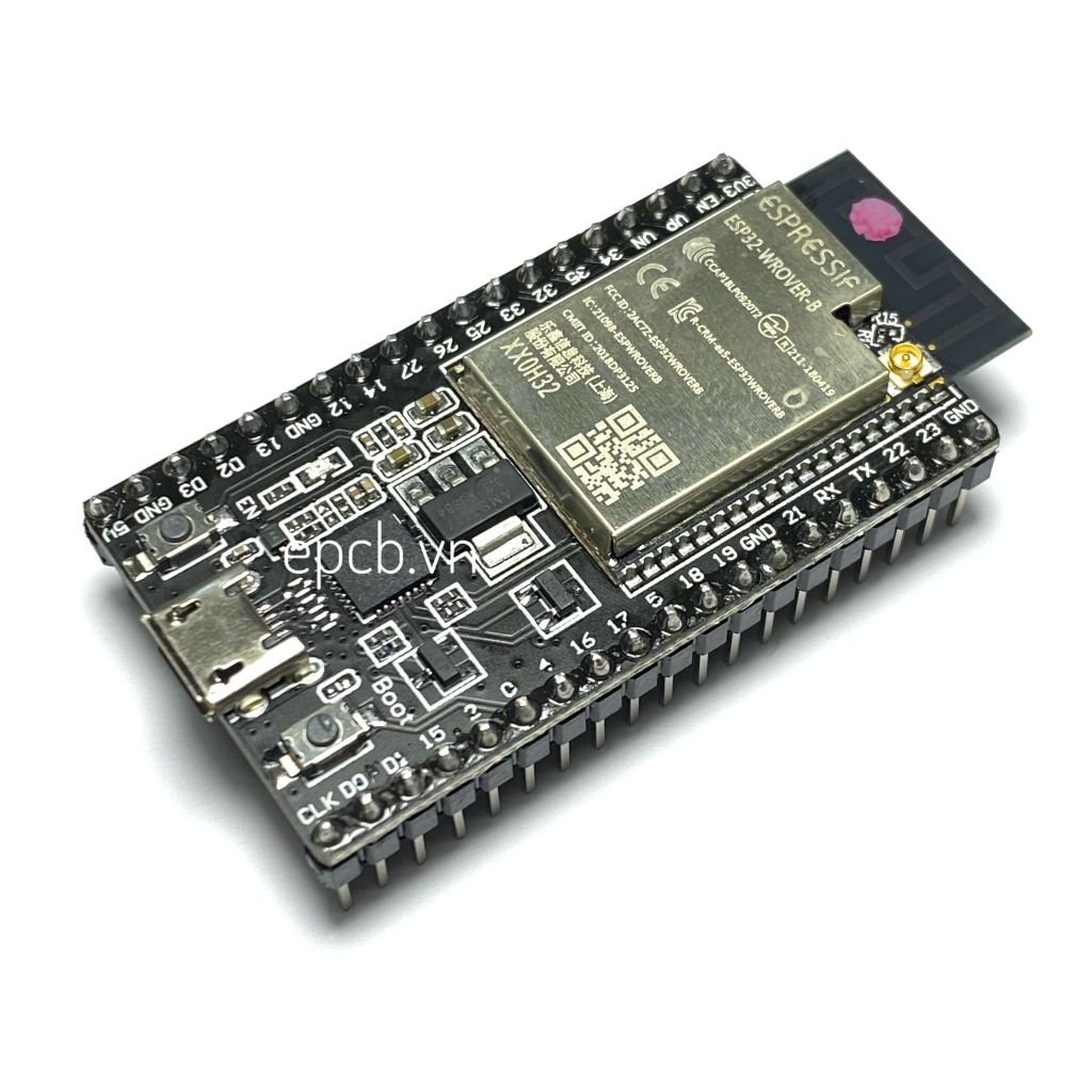 ESP32-DevKitC-VB sử dụng module ESP-WROVER